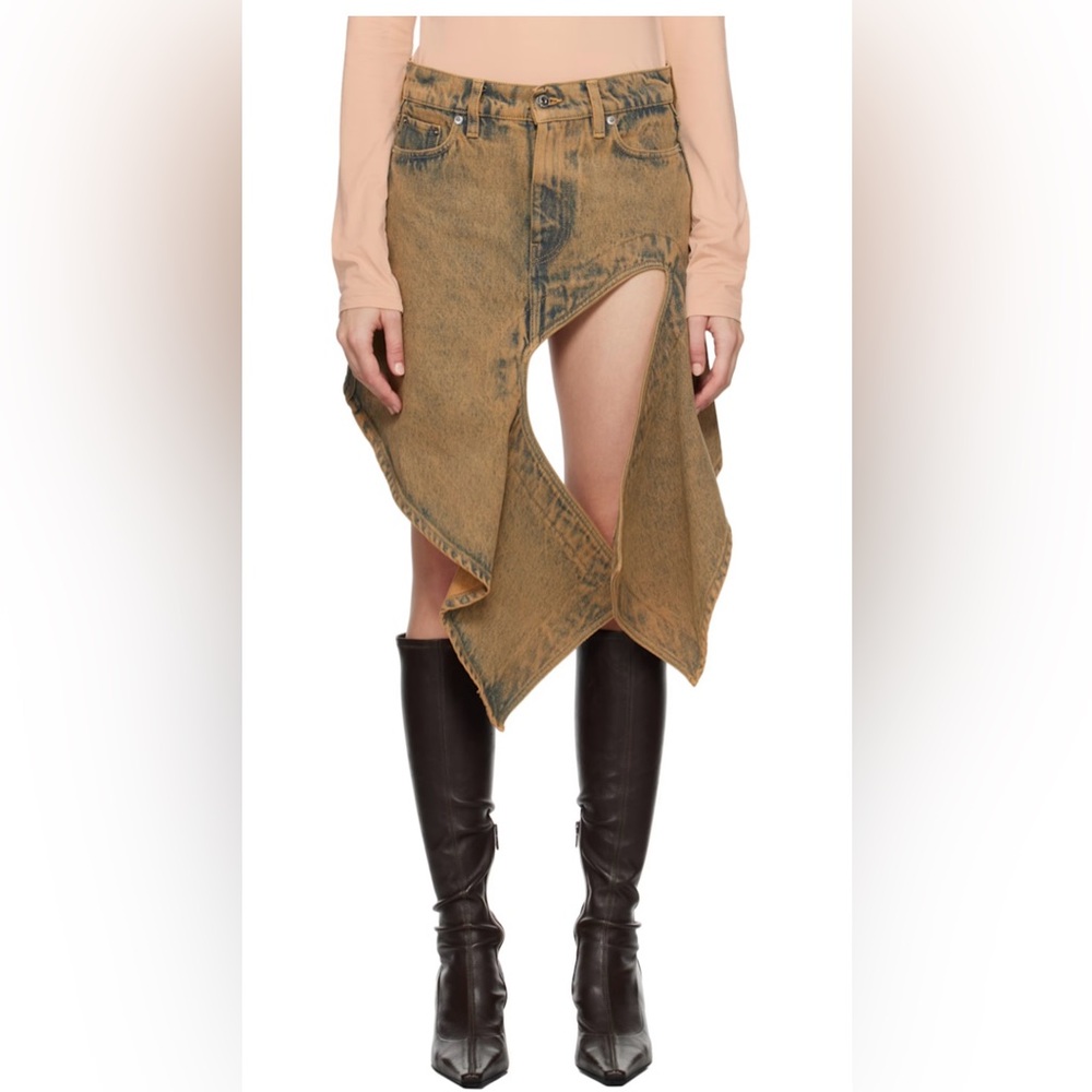 Y Project Denim Skirt